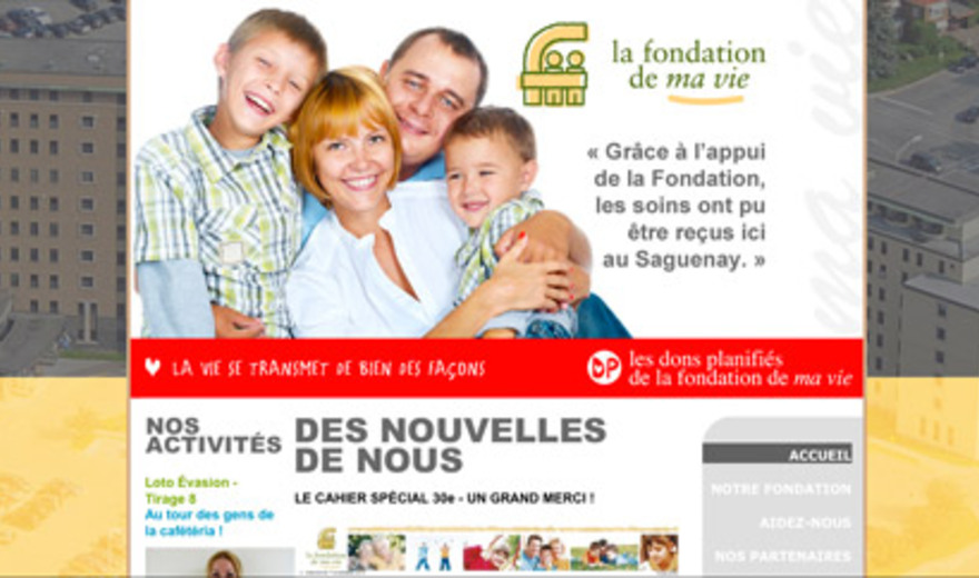 Fondation de ma vie Chicoutimi Fondation de ma vie Chicoutimi