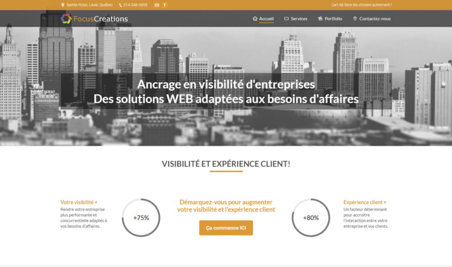 FocusCreations - Concept en architecture WEB FocusCreations - Concept en architecture WEB