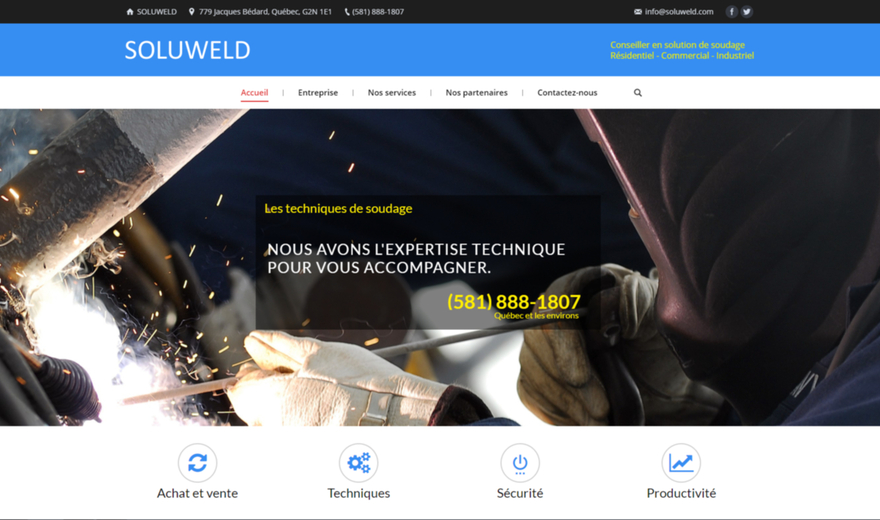 Soluweld - Conseiller en solutions de soudage Soluweld - Conseiller en solutions de soudage