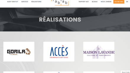 Nos Réalisations Nos Réalisations
