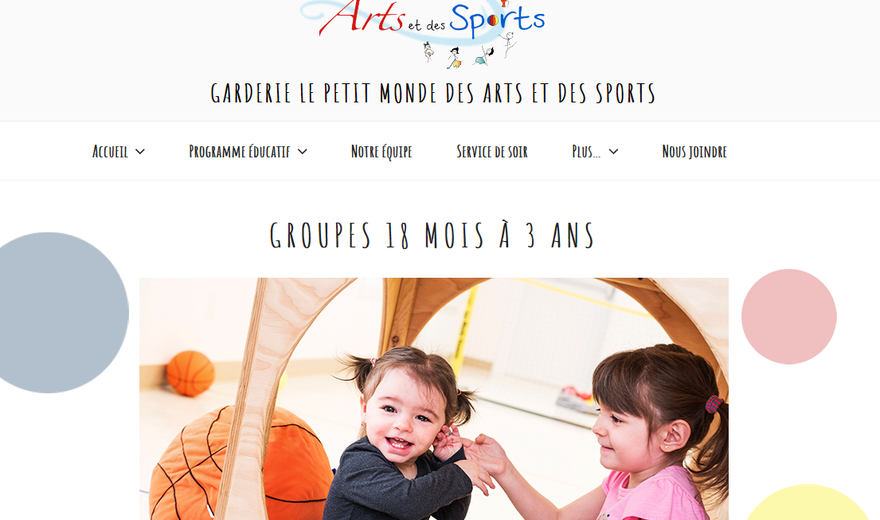 Garderie Le Petite Monde des Arts et des Sports