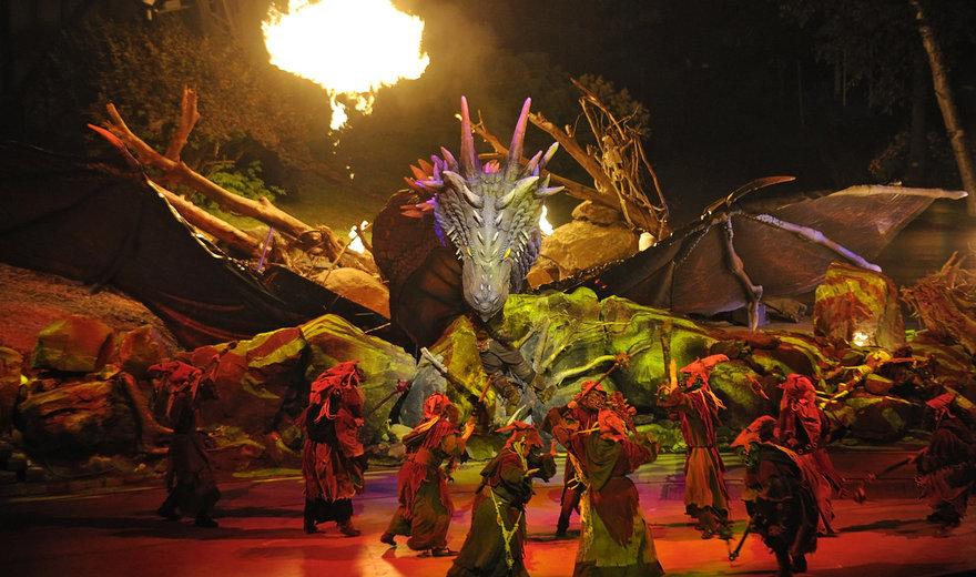 Spectacle Dragao - Création de contenu, achat média