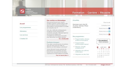 Institut Supérieur d'Informatique Institut Supérieur d'Informatique