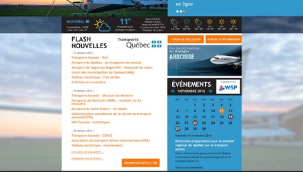 Conseil des aéroports du Québec - accueil des membres Conseil des aéroports du Québec - accueil des membres