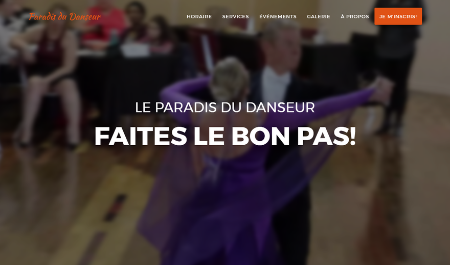 Le paradis du danseur Le paradis du danseur