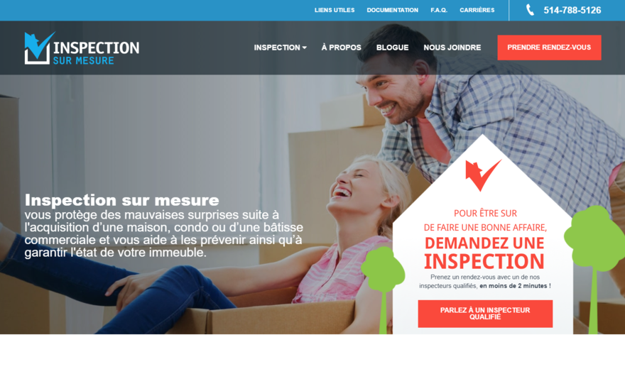 Inspection sur Mesure