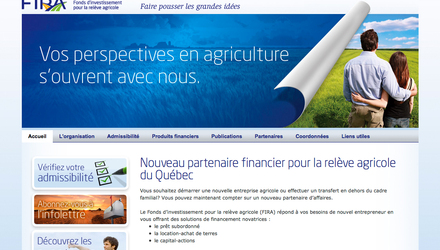 Le FIRA - Fonds d'investissement pour la relève agricole Le FIRA - Fonds d'investissement pour la relève agricole
