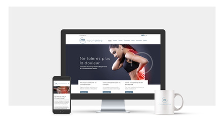 Conception site internet NOVA CHIRO Conception site internet NOVA CHIRO