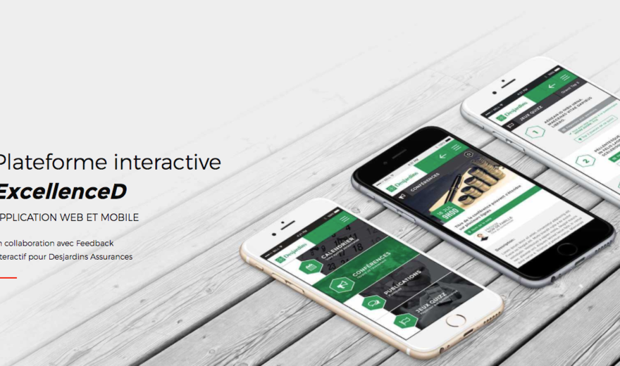 Excellence D - Application Web et mobile Excellence D - Application Web et mobile