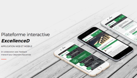 Excellence D - Application Web et mobile Excellence D - Application Web et mobile