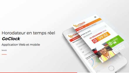 GoClock - Application mobile GoClock - Application mobile