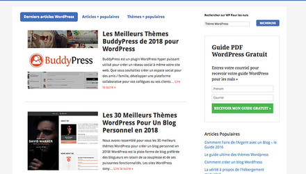 WP Pour les Nuls WP Pour les Nuls