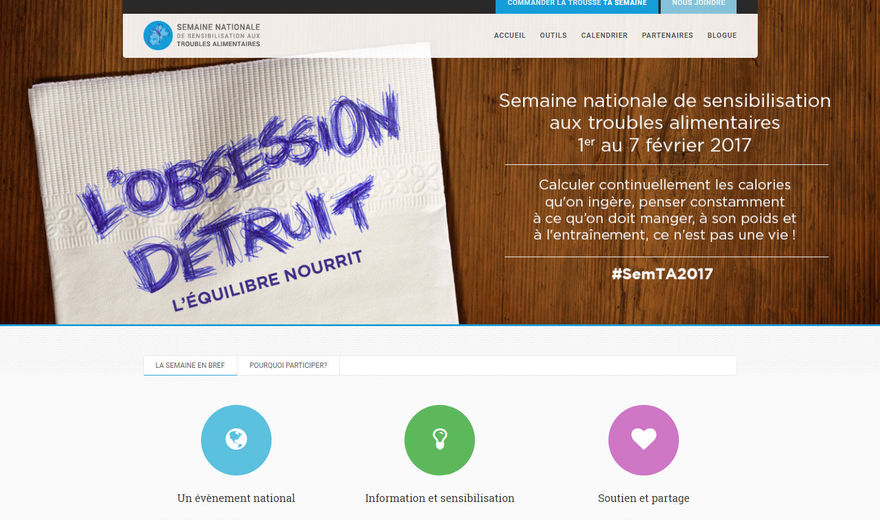 Semaine nationale de sensibilisation aux troubles alimentaires Semaine nationale de sensibilisation aux troubles alimentaires