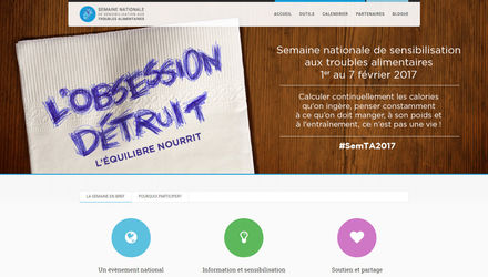 Semaine nationale de sensibilisation aux troubles alimentaires