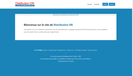 Refonte totale du site web (Mobile-Friendly)