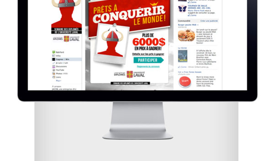 Application Facebook, Université Laval