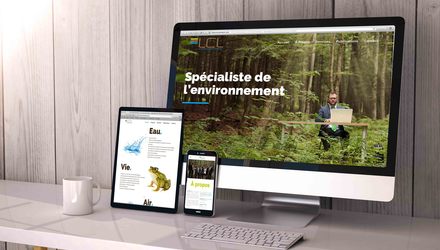 Photographie, Design et conception Web pour LCL Environnement Photographie, Design et conception Web pour LCL Environnement