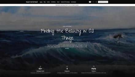 Izzy's Art and Soul — site d'artiste peintre en 3 langues Izzy's Art and Soul — site d'artiste peintre en 3 langues