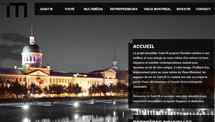Site Internet des Condos Saint M Site Internet des Condos Saint M