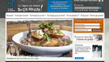 Le lapin du Québec Le lapin du Québec