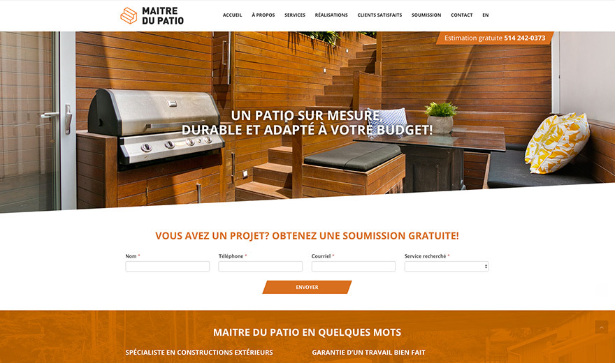 Maitre du patio
