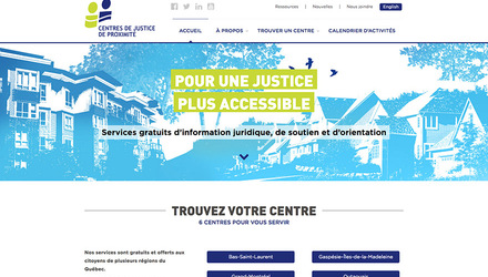 Centres de Justice de Proximité Centres de Justice de Proximité