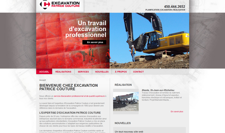 Excavation Patrice Couture