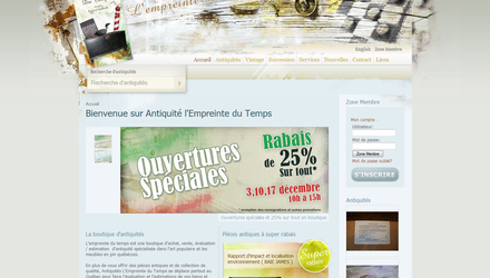 Antiquités l'empreinte du Temps Antiquités l'empreinte du Temps