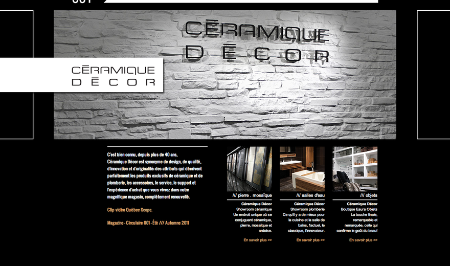 Site web Céramique Décor