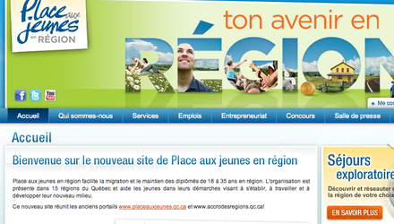Place aux jeunes en région Place aux jeunes en région