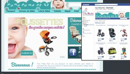 E-Commerce : Aux Petits Pas