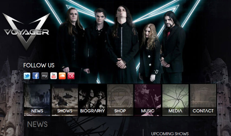 Site de Voyager (Groupe Australien) Site de Voyager (Groupe Australien)