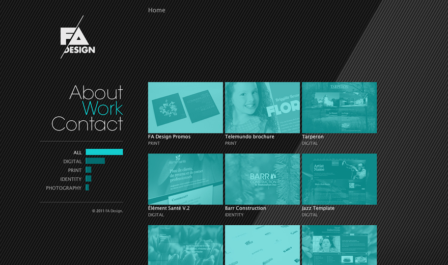 Site Web FA Design Site Web FA Design