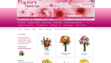 Fleuriste Montreal est une boutique de fleurs en ligne. Fleuriste Montreal est une boutique de fleurs en ligne.