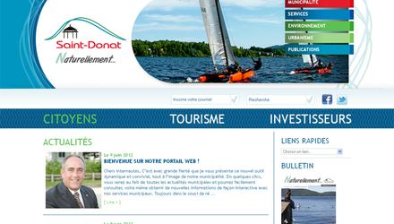 Municipalité de Saint-Donat Municipalité de Saint-Donat
