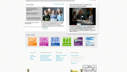Design du site de la CSRS Design du site de la CSRS
