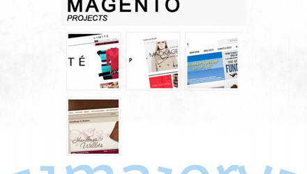 Nos projets avec MAGENTO Nos projets avec MAGENTO