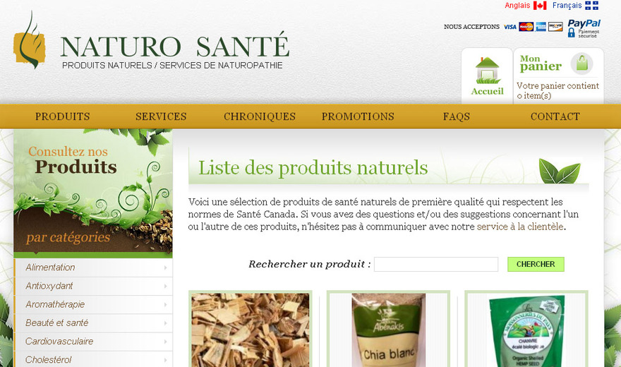 Naturo Santé - Produits naturels et service de naturopathe