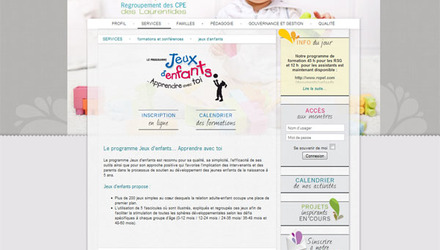 Réseau des CPE de Laurentides Réseau des CPE de Laurentides