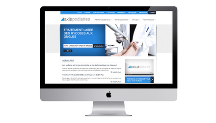 Réalisation web | Axis Podiatres Réalisation web | Axis Podiatres