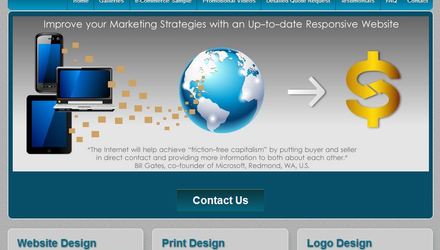 Logo and labels design. Website design and coding
