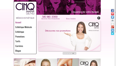 Clinique d'esthétique Cinq Sens Clinique d'esthétique Cinq Sens