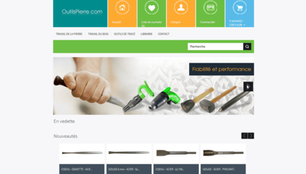Boutique en ligne de vente d'outils pour la taille de pierre Boutique en ligne de vente d'outils pour la taille de pierre